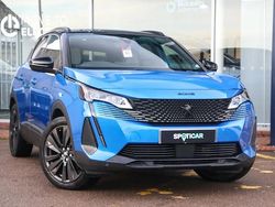 Blue Used 2021 Peugeot 3008 GT SUV | £17,124 (Fair price)