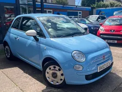 Blue Used 2013 Fiat 500 S Hatchback | £4,680 (Fair price)