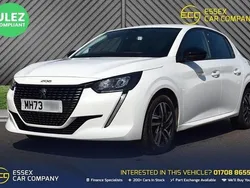 White Used 2023 Peugeot 208 Allure+ Hatchback | £13,895 (Fair price)