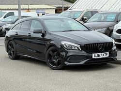 Black Used 2018 Mercedes CLA250 Shooting Brake AMG Estate | £17,995