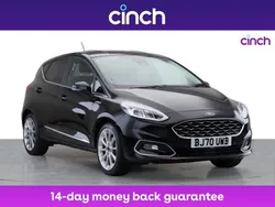 Black Used 2021 Ford Fiesta Vignale Hatchback | £13,349 (Fair price)