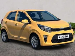 Yellow Used 2023 Kia Picanto 2 Hatchback | £10,645 (Fair price)