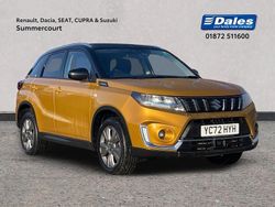 Yellow Used 2022 Suzuki Vitara SZ-T Hatchback | £16,500 (Fair price)