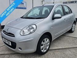 Silver Used 2011 Nissan Micra Acenta Hatchback | £4,495 (Fair price)