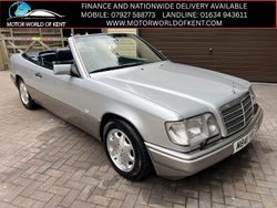 Silver Used 1994 Mercedes E320 Sportline Cabriolet | £13,990