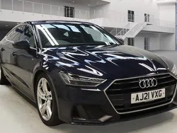 Blue Used 2021 Audi A7 Sportback S-Line Hatchback | £25,490 (Good price)
