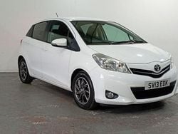 White Used 2013 Toyota Yaris Edition Hatchback | £3,995 (Fair price)