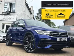 Blue Used 2021 VW Tiguan R SUV | £29,990 (Good price)
