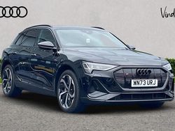 Black Used 2023 Audi e-tron Black Edition SUV | £35,734