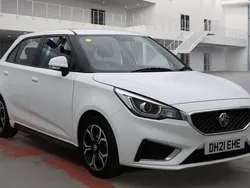 White Used 2021 MG MG3 Exclusive Hatchback | £9,600 (Fair price)
