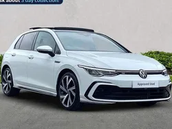 White Used 2022 VW Golf VIII R-line Hatchback | £21,499 (Fair price)