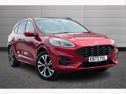 Lucid red Used 2024 Ford Kuga ST-Line X SUV | £25,499 (Good price)