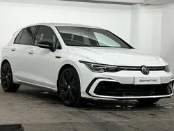 White Used 2024 VW Golf VIII Black Edition Hatchback | £29,795 (Fair price)