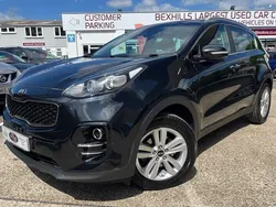 Black Used 2016 Kia Sportage 2 SUV | £7,499 (Expensive)