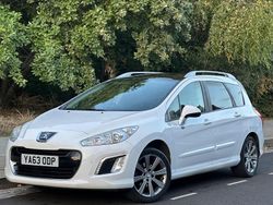 White Used 2014 Peugeot 308 Active Estate | £3,495 (Fair price)