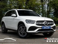 White Used 2022 Mercedes GLC300 AMG line SUV | £33,479 (A bit pricey)