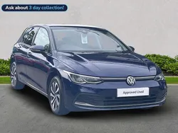 Blue Used 2022 VW Golf VIII Active Hatchback | £18,145 (Fair price)