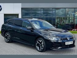 Black Used 2025 VW Passat R-line Estate | £34,761