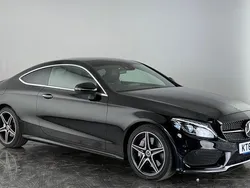 Black Used 2017 Mercedes C250 AMG Line Premium Plus Coupe | £16,100 (Fair price)