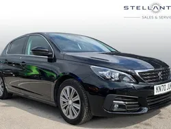 Black Used 2020 Peugeot 308 Allure Hatchback | £10,012 (Fair price)