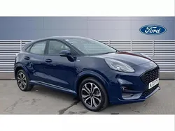 Blue Used 2023 Ford Puma ST-Line SUV | £17,408 (Fair price)