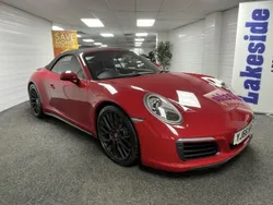 Red Used 2016 Porsche 911 Carrera 4S Cabriolet Cabriolet | £59,995