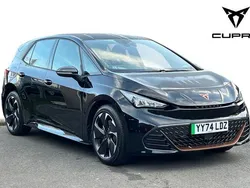 Midnight black Used 2024 Cupra Born e-Boost Hatchback | £24,390 (Good price)