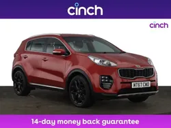 Red Used 2017 Kia Sportage GT-Line SUV | £11,099 (Fair price)