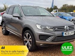 Grey Used 2015 VW Touareg R-line SUV | £13,800 (Good price)