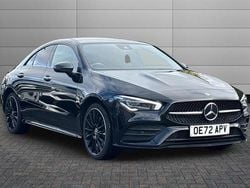 Black Used 2022 Mercedes CLA250e AMG Line Premium Plus Sedan | £26,300 (Fair price)