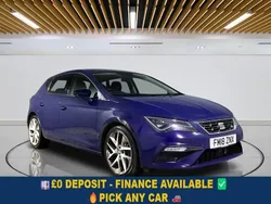Blue Used 2018 Seat Leon FR Hatchback | £8,699 (Fair price)