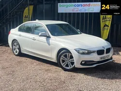 White Used 2016 BMW 318 Sport Line Sedan | £6,000 (Fair price)