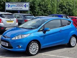 Blue Used 2010 Ford Fiesta Titanium Hatchback | £2,795 (Good price)