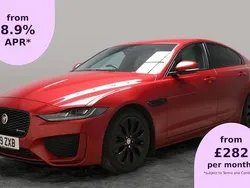 Red Used 2019 Jaguar XE R-Dynamic Sedan | £18,039 (Good price)