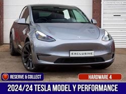 Grey Used 2024 Tesla Model Y Performance SUV | £37,950 (Expensive)