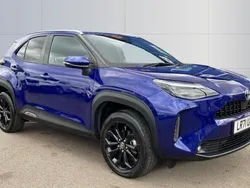 Blue Used 2021 Toyota Yaris Hybrid Design Estate | £20,017 (Good price)