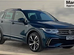 Blue Used 2023 VW Tiguan R-line SUV | £28,959 (Fair price)