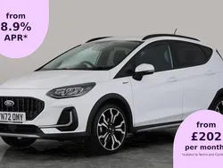White Used 2022 Ford Fiesta Active Hatchback | £15,385 (Fair price)