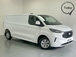 White Used 2024 Ford Transit Custom Limited Van | £24,150 (Fair price)
