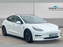 White Used 2022 Tesla Model 3 Standard Range Sedan | £17,500 (Good price)