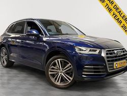 Blue Used 2018 Audi Q5 S-Line SUV | £18,000 (Good price)