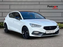 White Used 2025 Seat Leon Black Edition Hatchback | £23,995 (Expensive)