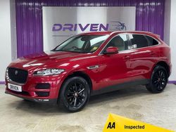 Red Used 2017 Jaguar F-Pace Prestige SUV | £13,600 (Fair price)