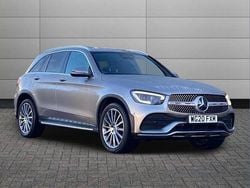 Silver Used 2020 Mercedes GLC300 AMG Line Premium SUV | £29,190 (Good price)