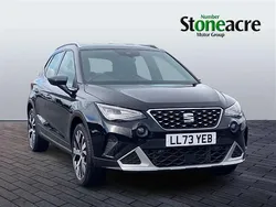 Black Used 2024 Seat Arona Xperience Lux SUV | £18,795 (Fair price)