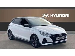 White Used 2023 Hyundai i20 N Line Hatchback | £16,785 (Fair price)