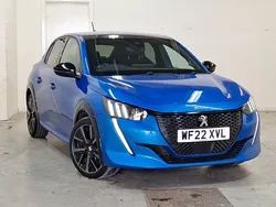 Blue Used 2022 Peugeot 208 Premium Hatchback | £17,498 (Fair price)