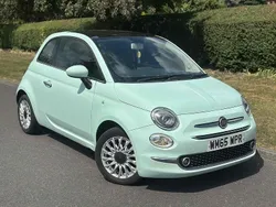 Green Used 2015 Fiat 500 Lounge Hatchback | £3,990 (Fair price)