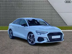 White Used 2021 Audi A3 Comfort Sedan | £21,495 (A bit pricey)