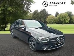 Black Used 2022 Mercedes E300 AMG line Sedan | £38,490 (Fair price)